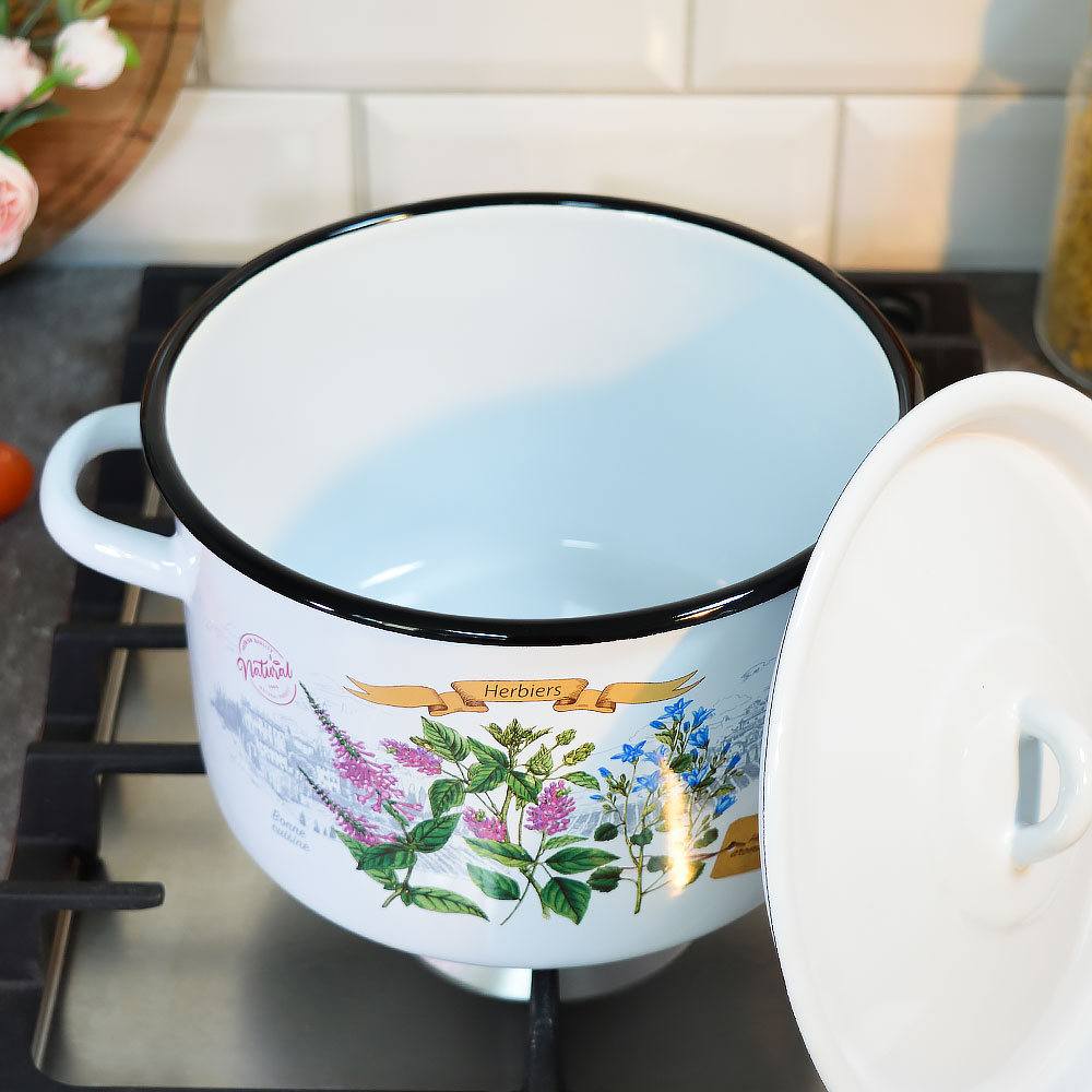 Кастрюля 2,9л "Гербарий"