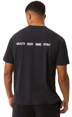 Мужская теннисная футболка Bjorn Borg Training T-Shirt - black beauty