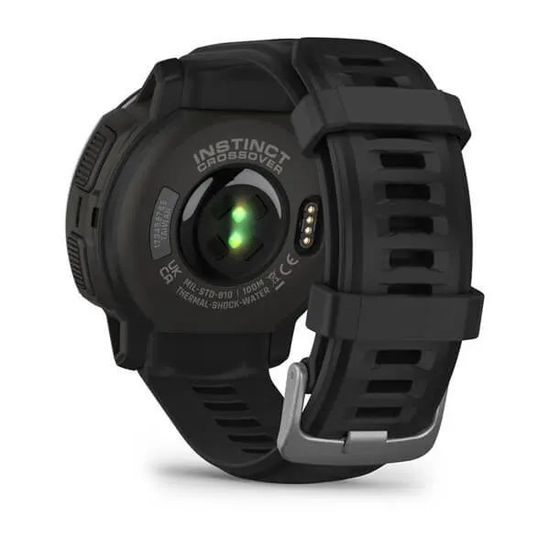 Умные часы Garmin Instinct Crossover - Standard Edition, черный