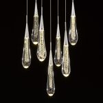 Подвесной светильник Pour 7 chrome