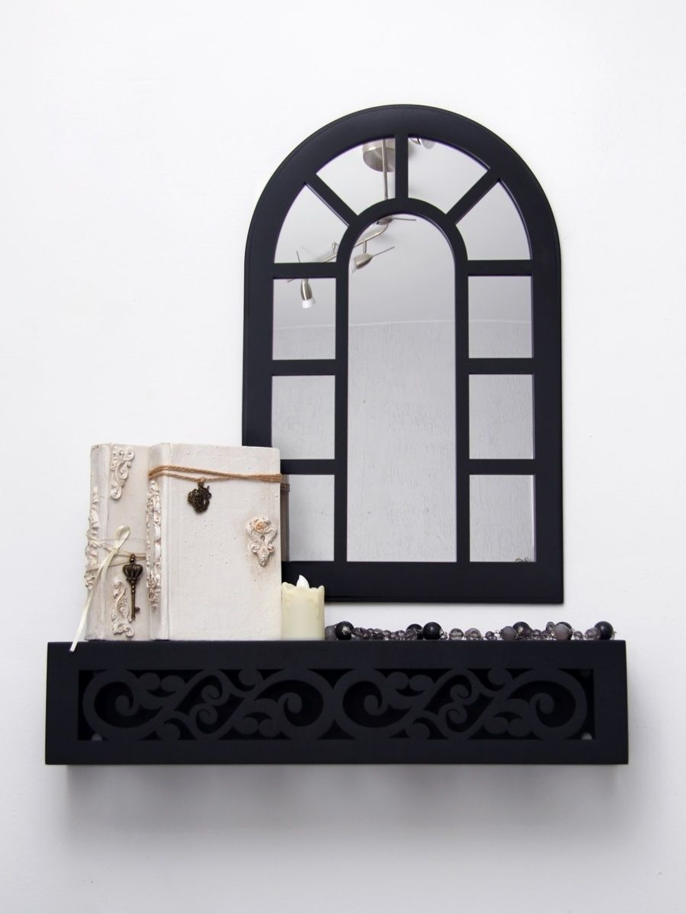 Зеркало интерьерное в стиле прованс 34*51 см