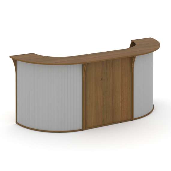 Riva Ресепшен набор вариант №3 А.РН-3 Орех Гварнери 2844*950*1150