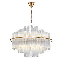 Люстра Cloyd VACOMBE-B C13 / Ø60 см - латунь (арт.10779)