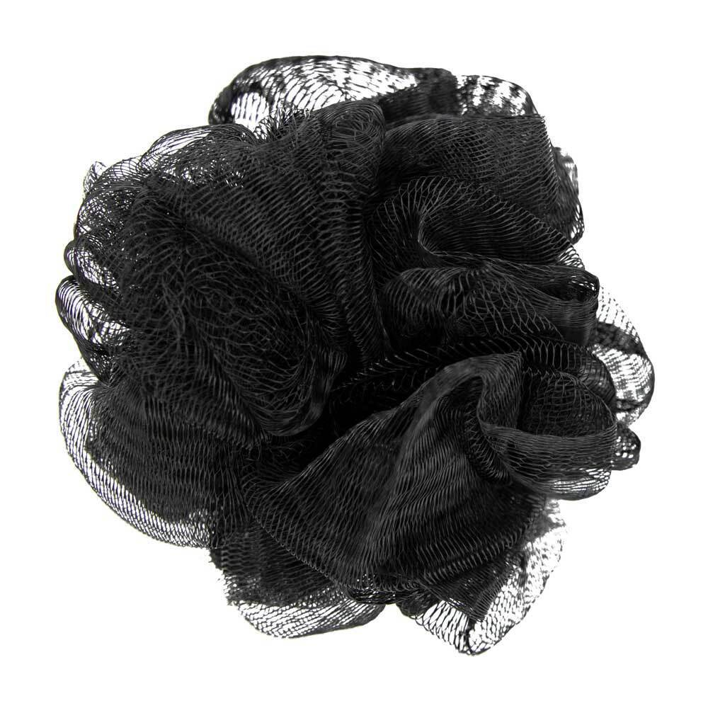 Черная губка для ванны с вибропулей Vibrating Bath Sponge (Цвет: черный)