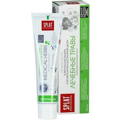 Зубная паста SPLAT Professional Лечебные травы