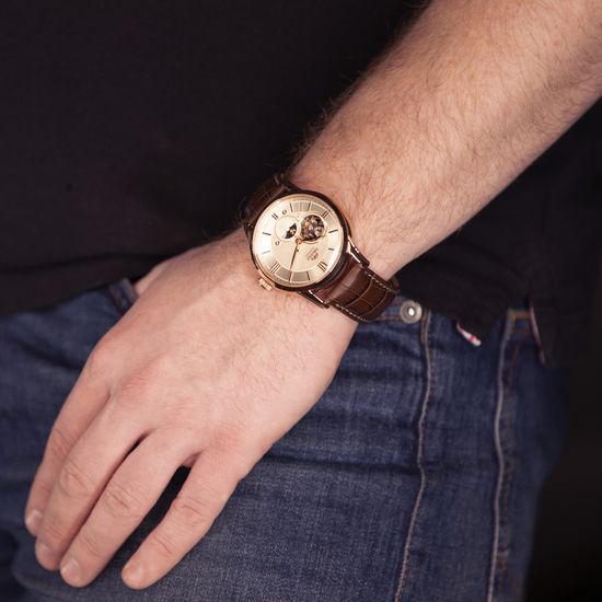 Мужские часы Orient RA-AS0009S10B механические с автоподзаводом