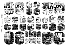 Sota Пленки для дизайна ногтей, педикюра P0021