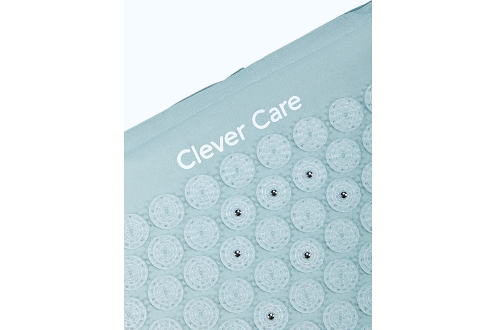 Набор: коврик и валик для акупунктуры с магнитами CleverCare