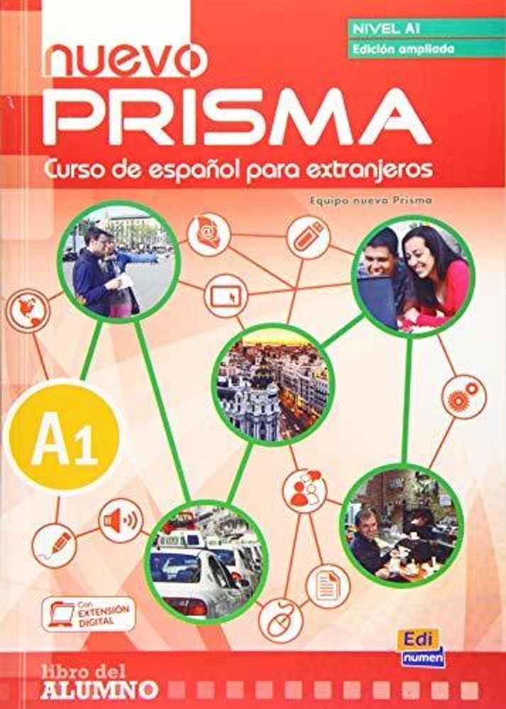 Nuevo Prisma A1 Ampliado – Libro Del Alumno +D