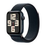 Умные часы Apple Watch SE 2 (2024) GPS, 44mm, Midnight Aluminium Case with Sport Loop, Ink (Темная ночь)