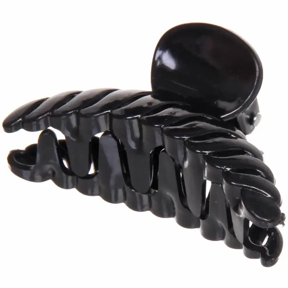 Заколка-краб для волос «Amelia - Monograms», микс 6 цветов, 5*2,5*1,8см, ( в индивид. пакете со стикером)