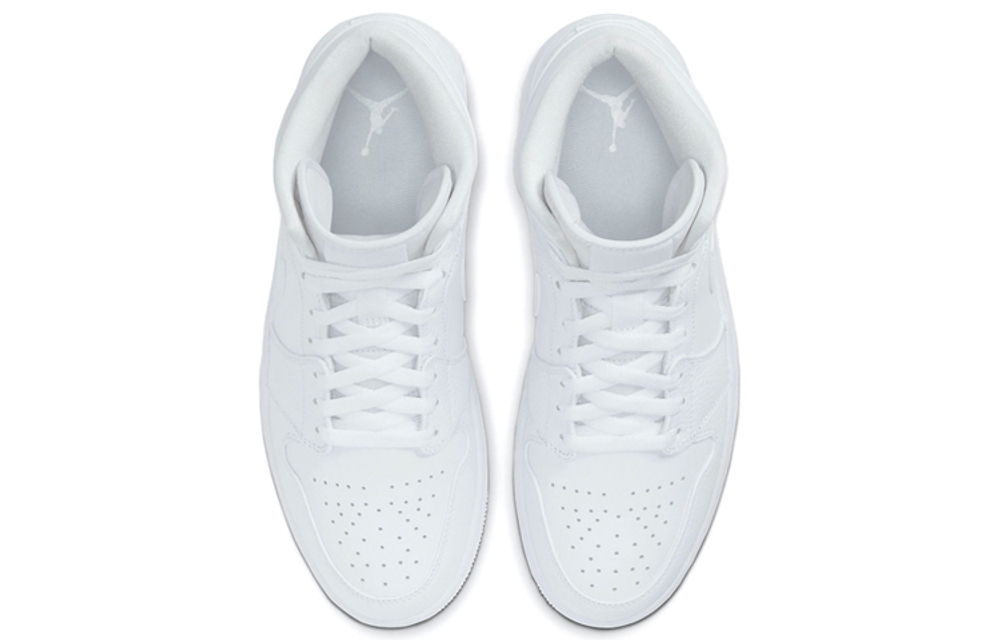 Кроссовки Jordan Air Jordan 1 Mid "Triple White"