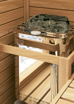 Электрическая печь SAWO SCANDIA COMBI SCAC-60NS-Z (6 кВт, с парогенератором,внутри оцинковка, снаружи нержавейка), выносной пульт (пульт и блок мощности докупаются отдельно)