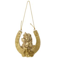 GAEM Фигурка декоративная подвесная "Лошадка", L6,5 W3,5 H6,5 см, 2в.