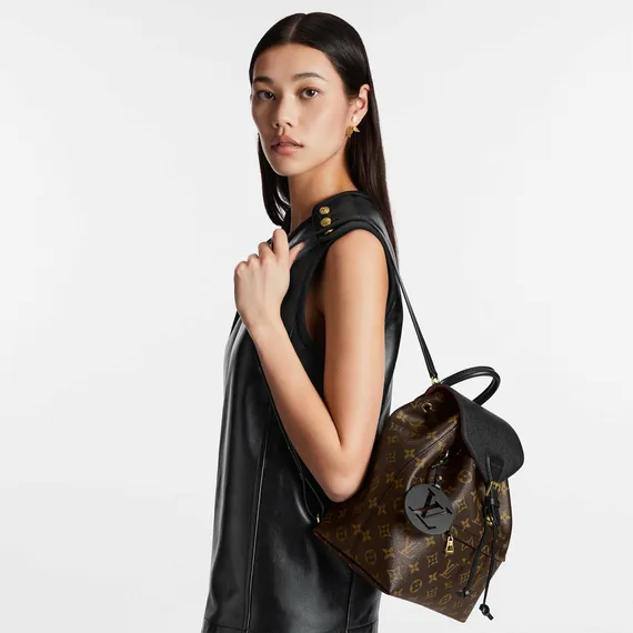 Рюкзак Louis Vuitton Montsouris PM черный