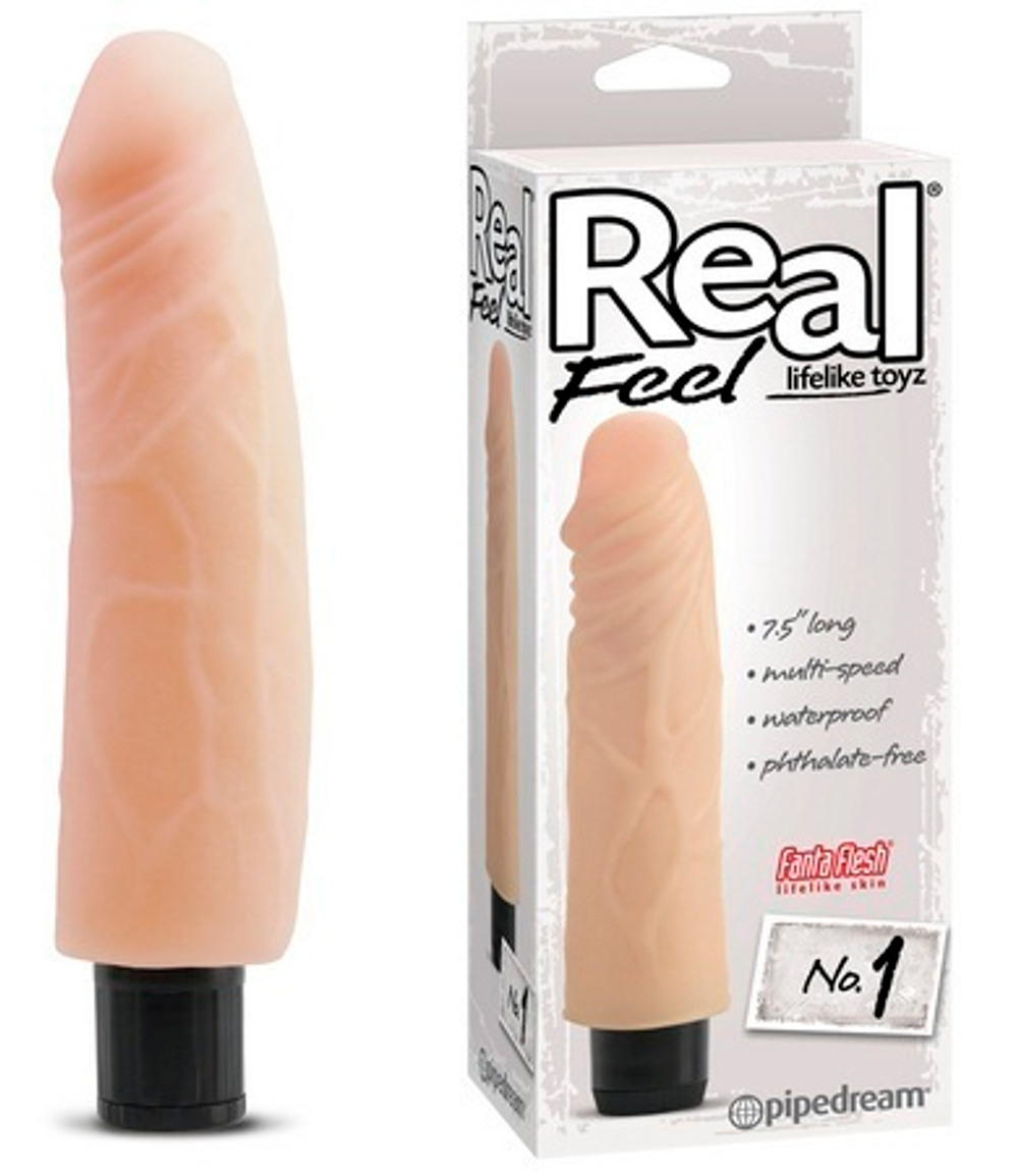 Реалистичный вибромассажер №1