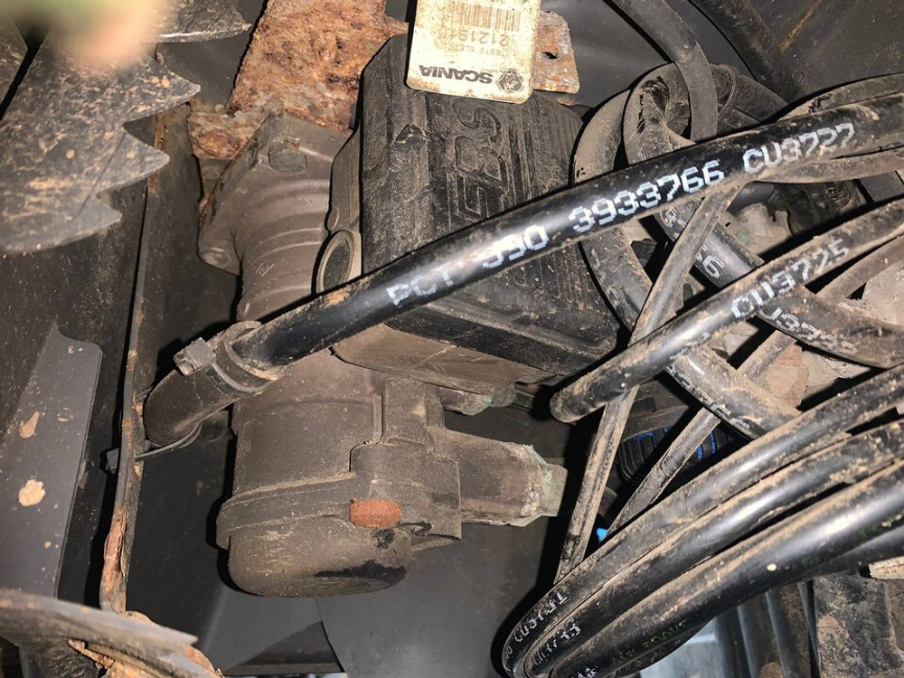 Кран управления тормозами прицепа 2018г.