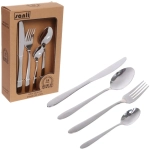 Набор столовых приборов «SANLI» 24шт (6ножей, 6вилок, 6ст.ложек, 6ч.ложек), классика,цвет серебро