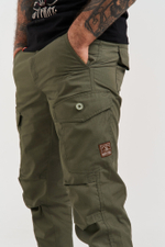 Брюки Карго Варгградъ мужские на манжете "Хаки" Рипстоп