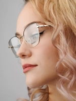 Оправа для очков для зрения металлическая брендовая