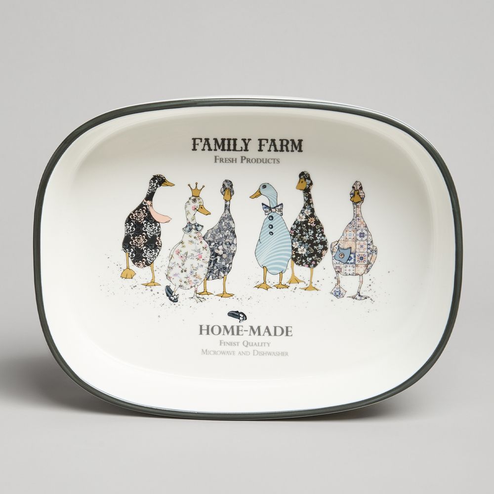 ФОРМА НА МЕТАЛ.ПОДСТАВКЕ LEFARD "FAMILY FARM" 30*19*9,5 CM 1800 МЛ