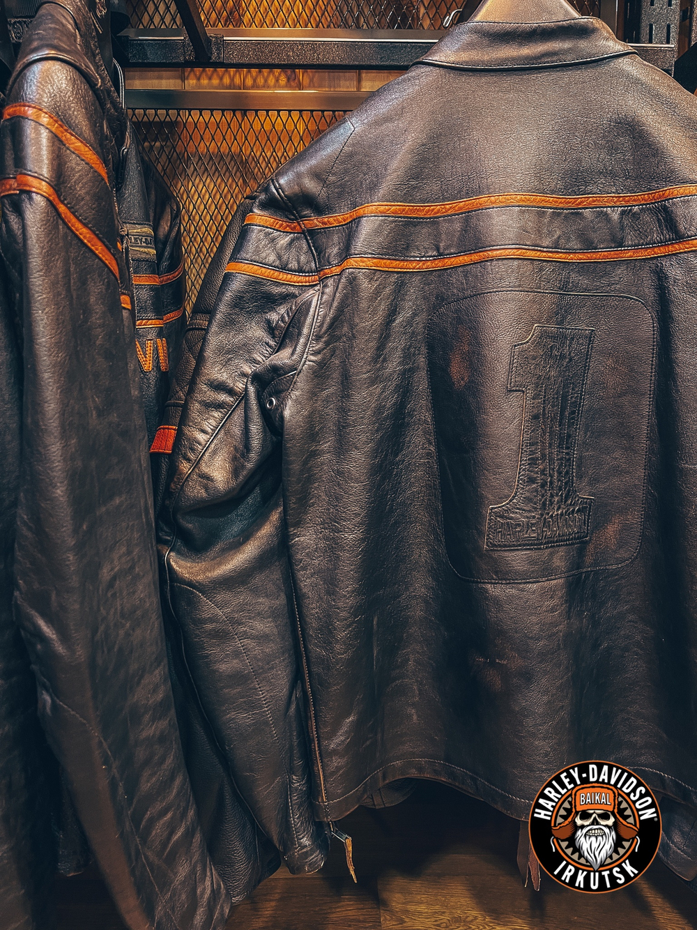 Мужская кожаная куртка Harley-Davidson® Double Ton