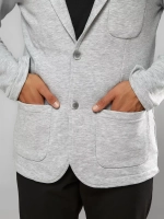 Пиджак-блейзер без подкладки со шлицей
