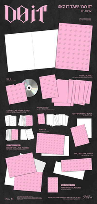 Альбом STRAY KIDS - SKZ IT TAPE 'DO IT' (IT Ver.)
