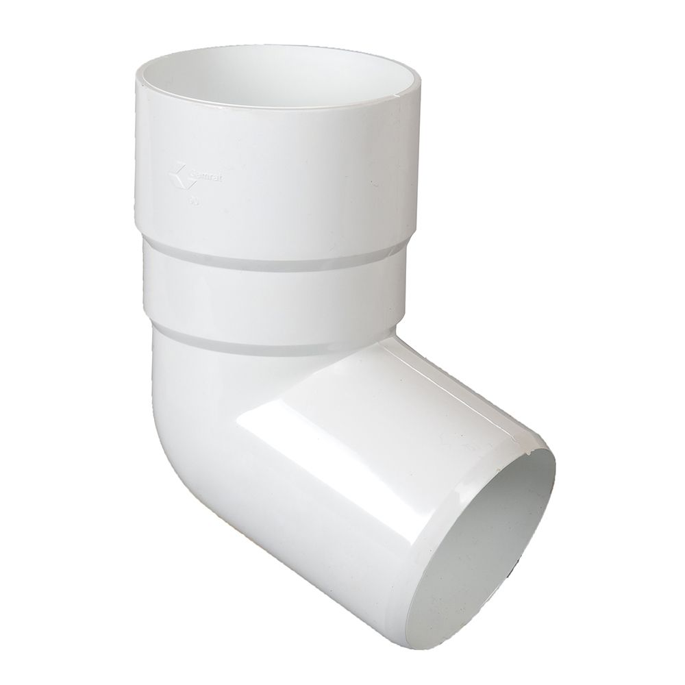 Колено стока ПВХ водосток Vinylon