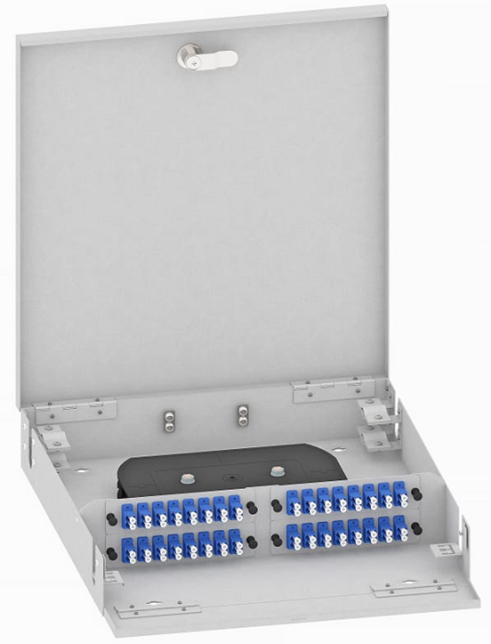 Кросс оптический настенный  TopLAN КРН-Top-64LC/U-OS2-GY