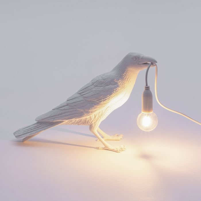 Настольная лампа Seletti Bird White Waiting 14732