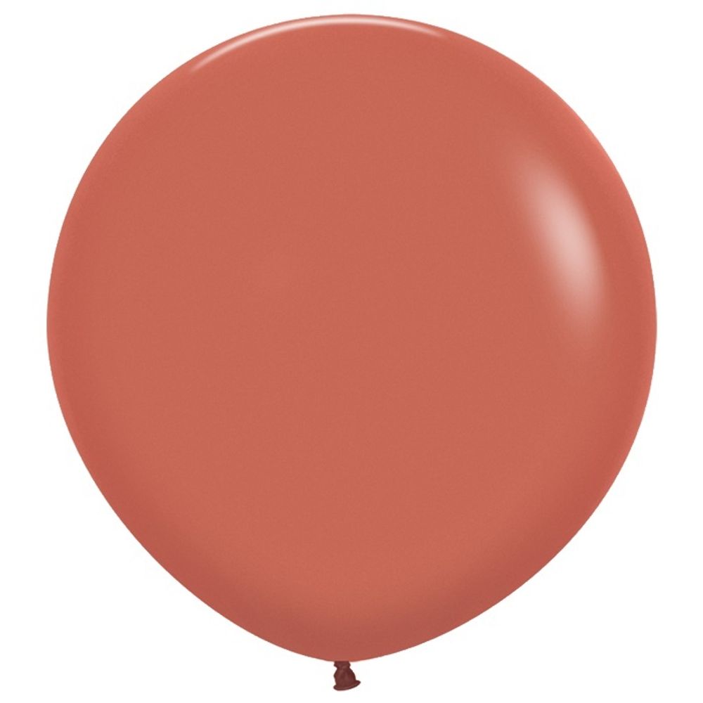 Воздушный шар Sempertex, цвет 072, пастель терракотовый, 1 шт. размер 24&quot;