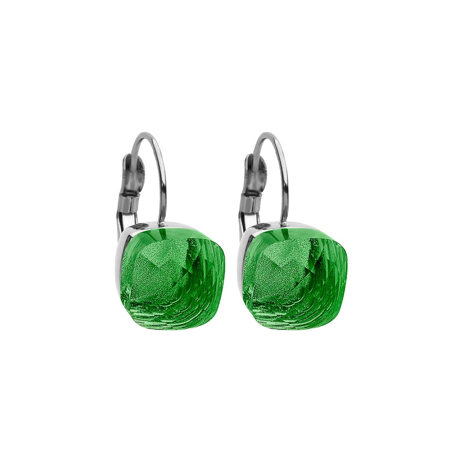 Серьги Qudo Firenze peridot 304156 G/S