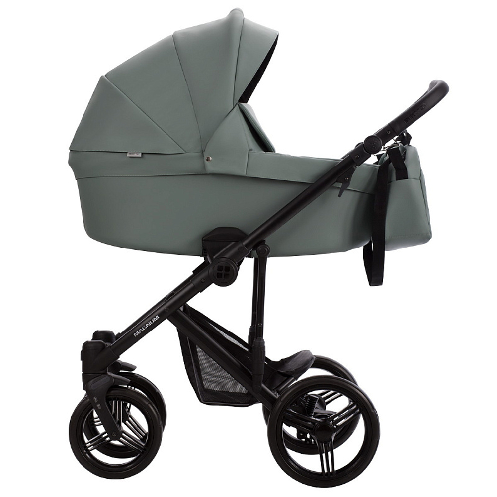 Детская коляска Bebetto Magnum Light Pro 2 в 1 02 шалфей кожа