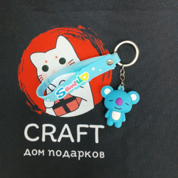 Резиновый брелок "BT21"