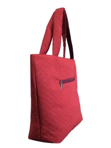 Сумка стеганая шоппер на молнии подарок