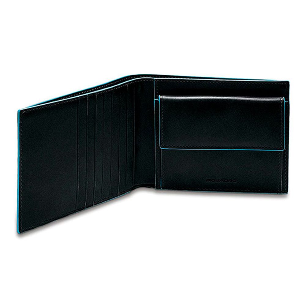 Кошелек мужской Piquadro Blue Square черный кожа (PU1239B2R/N) 1