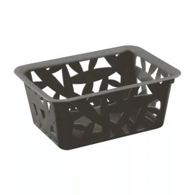 Корзинка универсальная для хранения, цвет серый 14,5*10,7*6 см XS / 0,6л