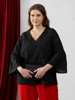 Блузка Милица-2 Виотекс ЧЕРНЫЙ -5