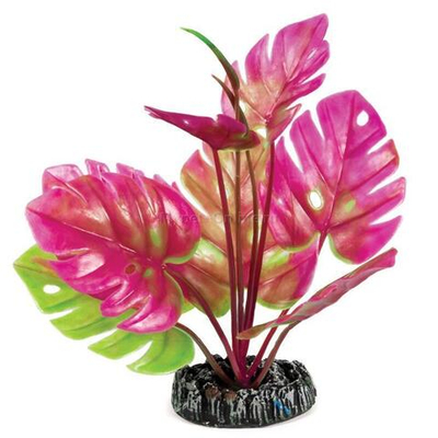 Растение "Монстера", розовое, 200мм, Laguna AQUA