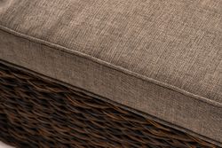 "Лунго" трансформирующаяся лаунж-зона из искусственного ротанга (гиацинт), цвет коричневый