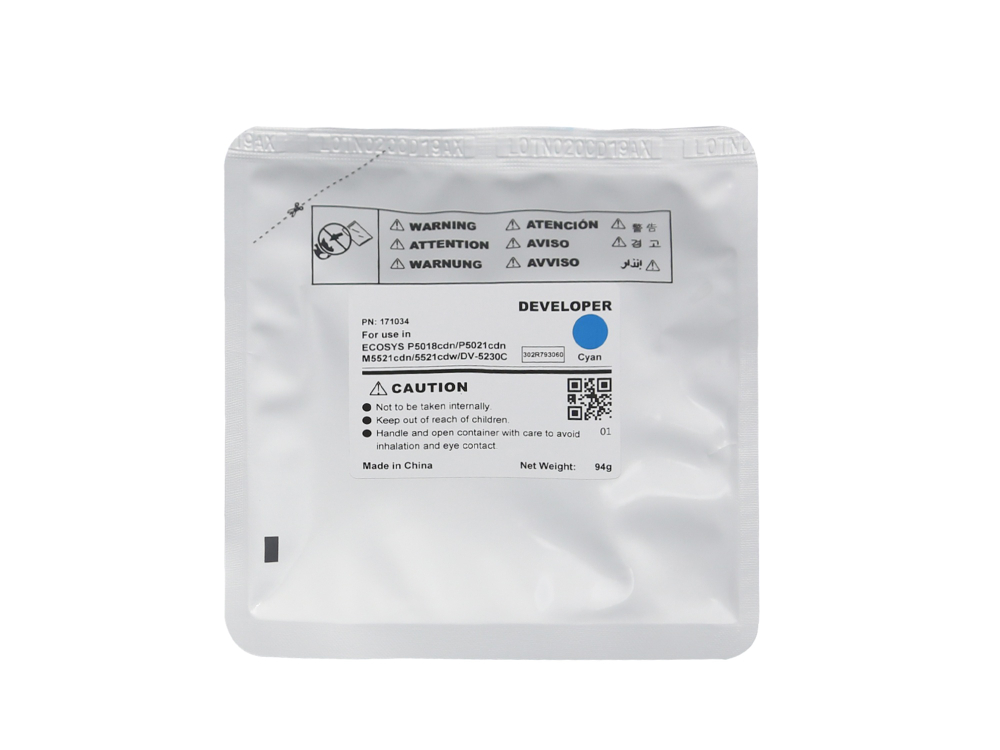 Девелопер DV-5230C для KYOCERA ECOSYS M5521cdn/P5021cdn/M5526cdw (CET) Cyan, 94г, 100000 стр., CET171034