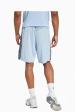 Шорты adidas Essentials Piqué 3-Stripes Training - голубой