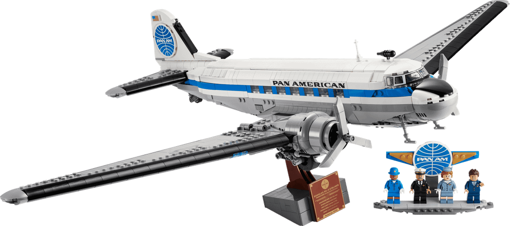 Конструктор LEGO Icons 11378 Douglas DC-3 PAN AM® Airliner