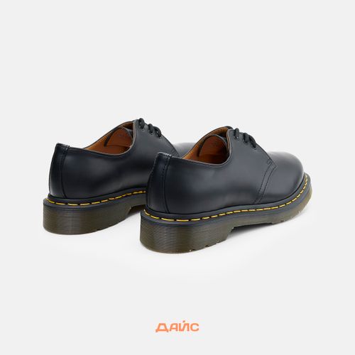 Ботинки Dr. Martens 1461 Yellow Stitch Smooth артикул:11838002 - купить в магазине Дайс