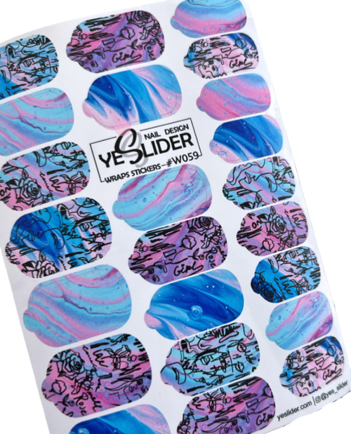 Пленка для педикюра W059 Yeslider