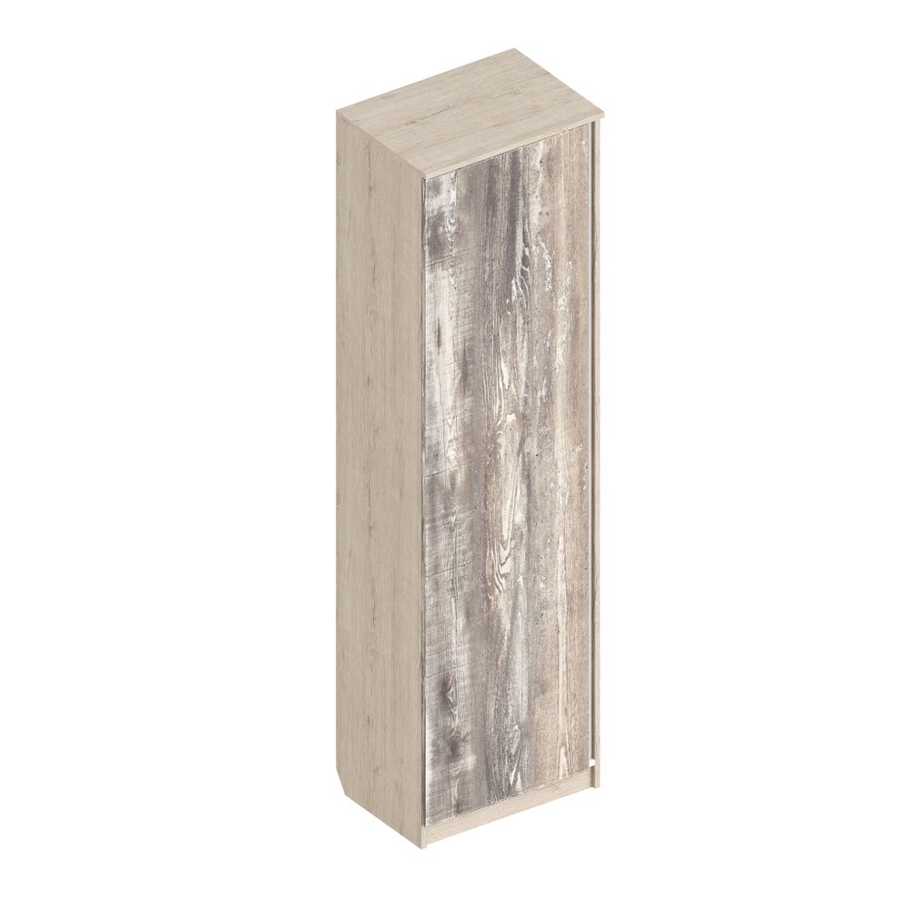 Шкаф одностворчатый "Трио" (пикар/бетон пайн глянец)