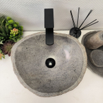 Раковина из речного камня RS-63892 (43*42*15) 0120