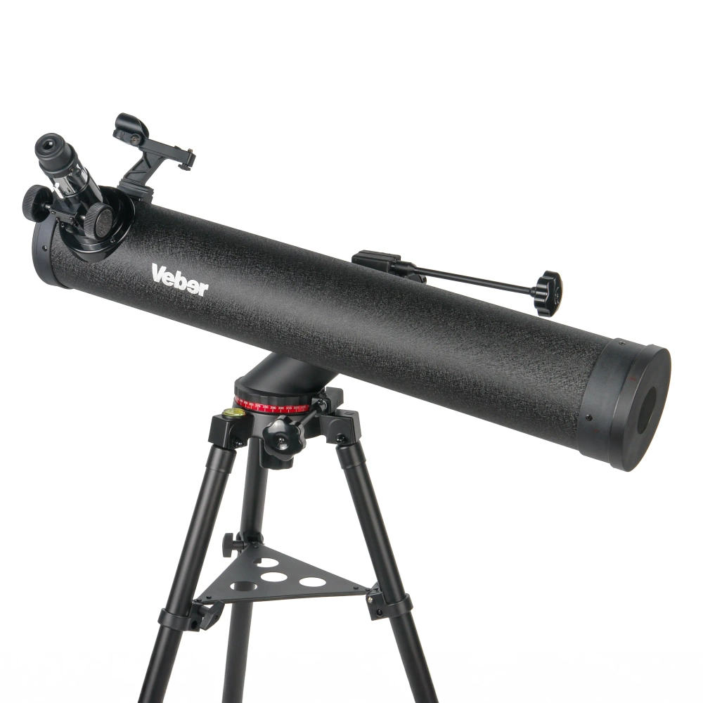 Телескоп Veber NewStar MT80080 AZIII крупный план на трубу