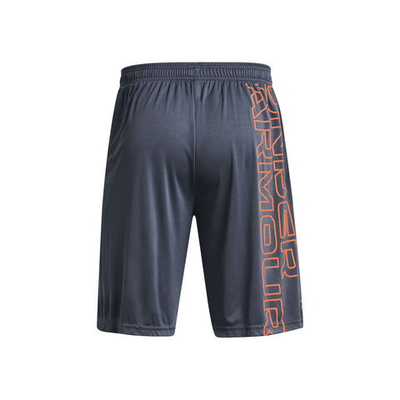 Мужские теннисные шорты Under Armour Tech WM Graphic Shorts Men - Dark Grey, Orange